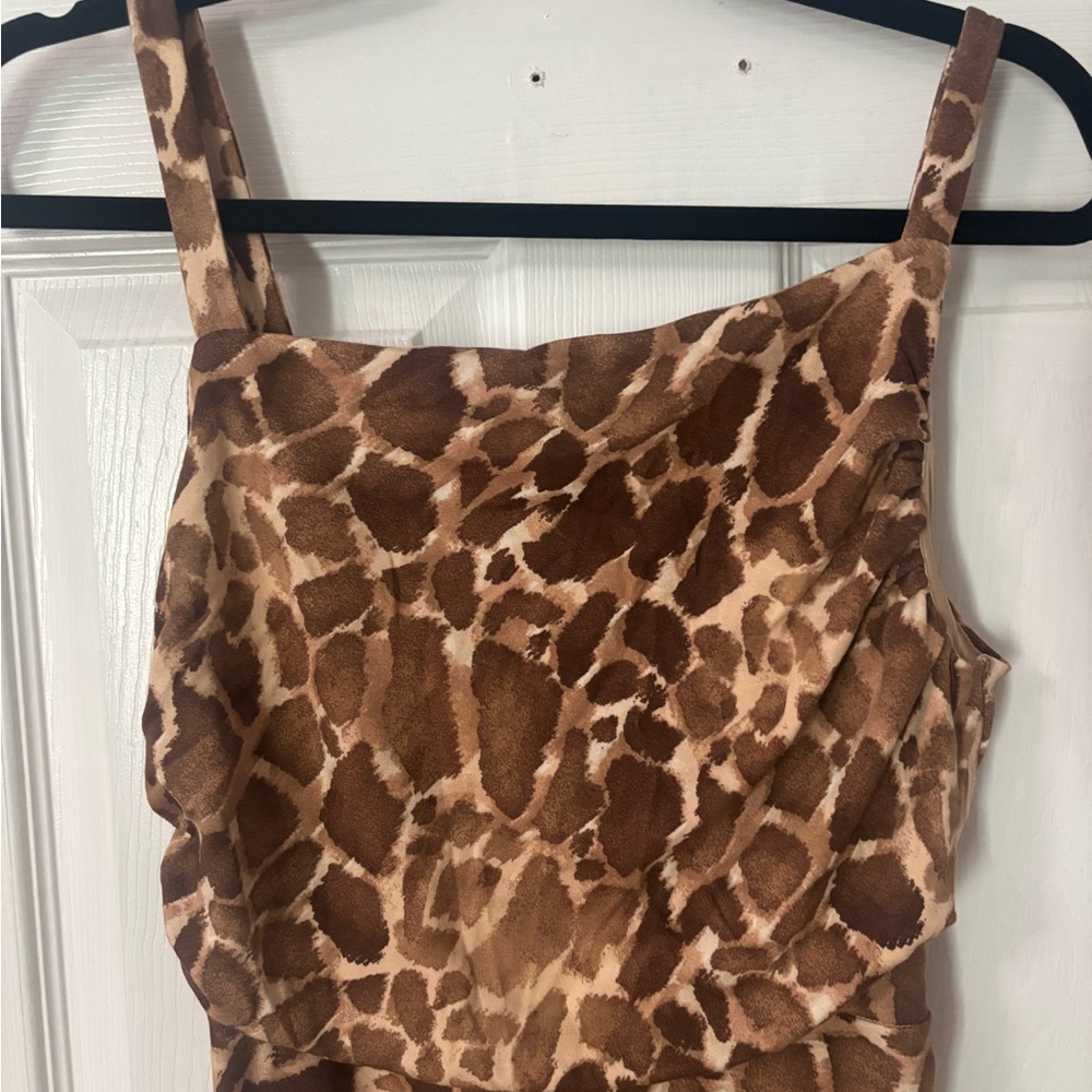 Sofia Jeans Animal Print Fabric Dress - Picture 4 of 5